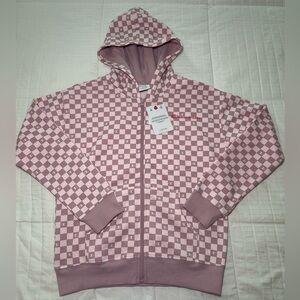 Champion Sweet Lilac Checkered Hoodie